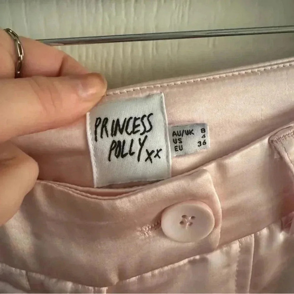 PRINCESS POLLY Huxley Pants Dusty Pink - Picture 8 of 8